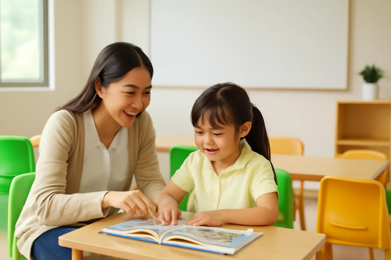 Trung tâm tiếng Anh, kỹ năng: trả lời phụ huynh qua chat